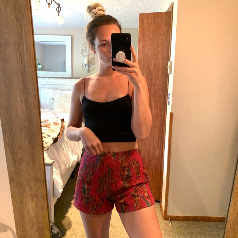 Pink Zara Trafaluc Shorts